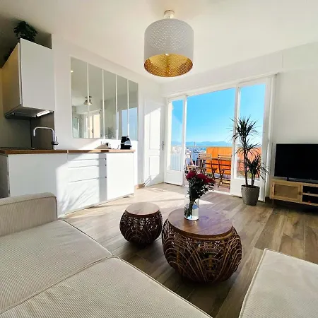Apartamento 2p Moderne Avec Terrasse Et Vue *